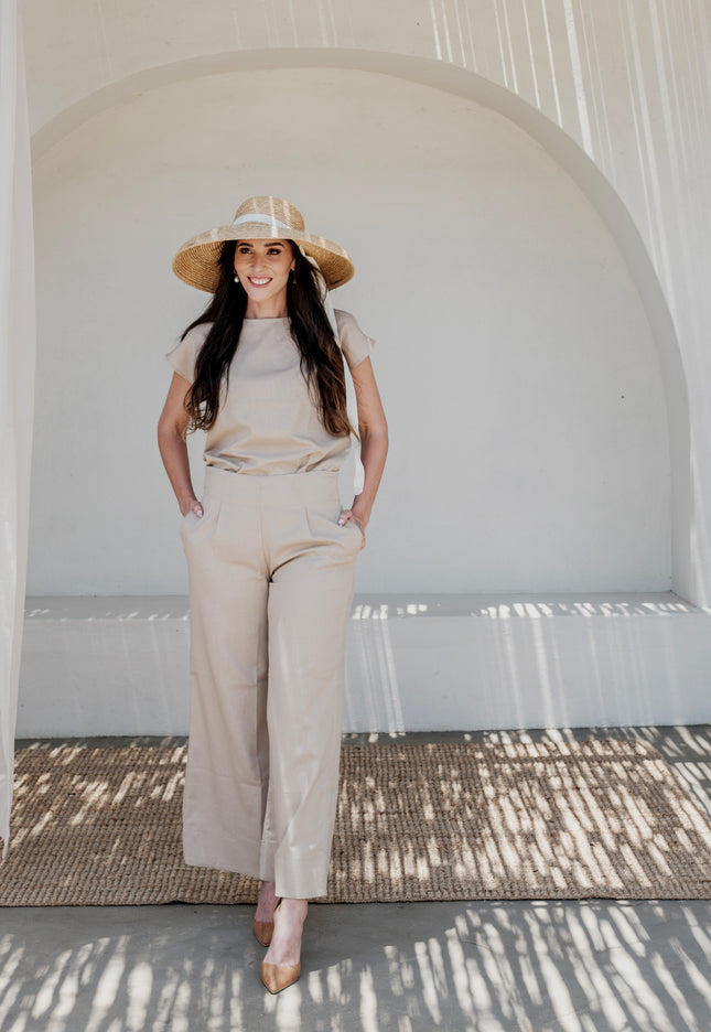 Sienna Stone Linen Set