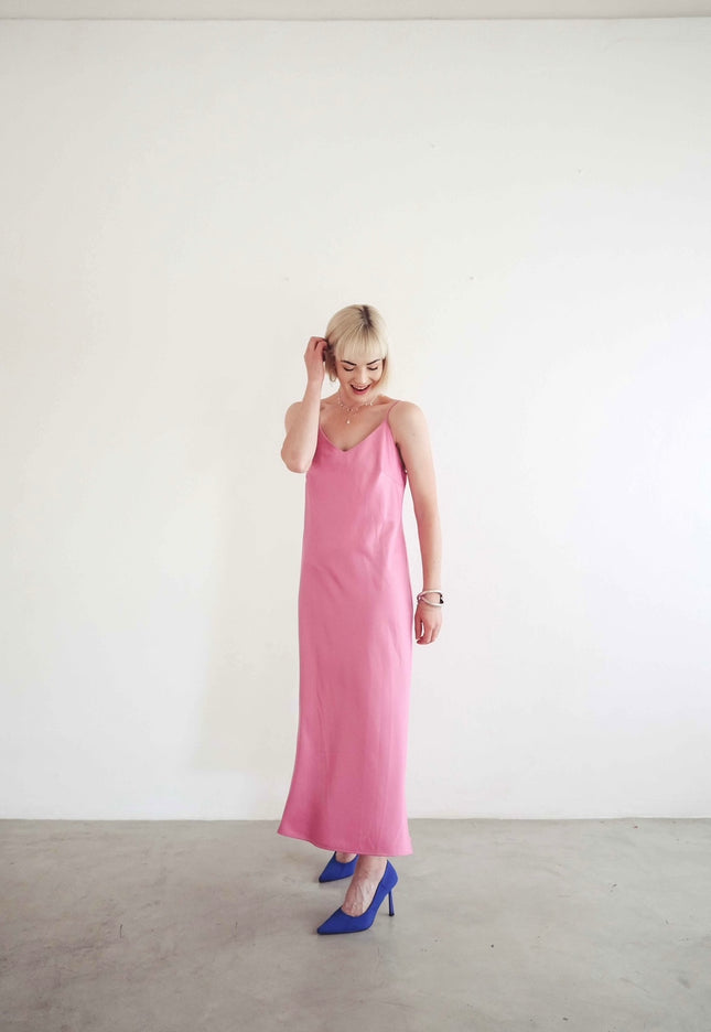 Celestial Slip Dress (Pink)