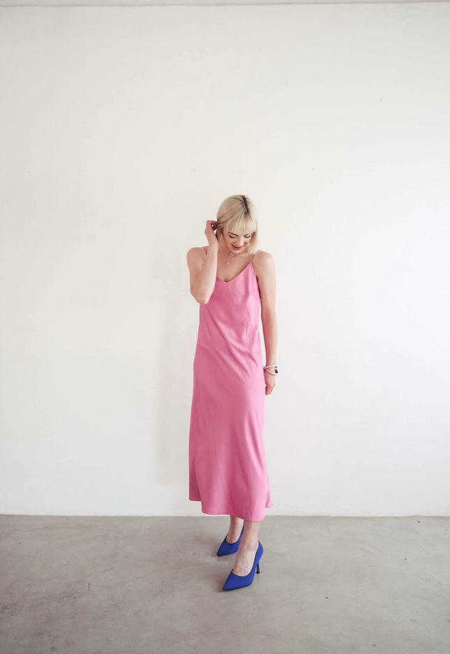 Celestial Slip Dress (Pink)