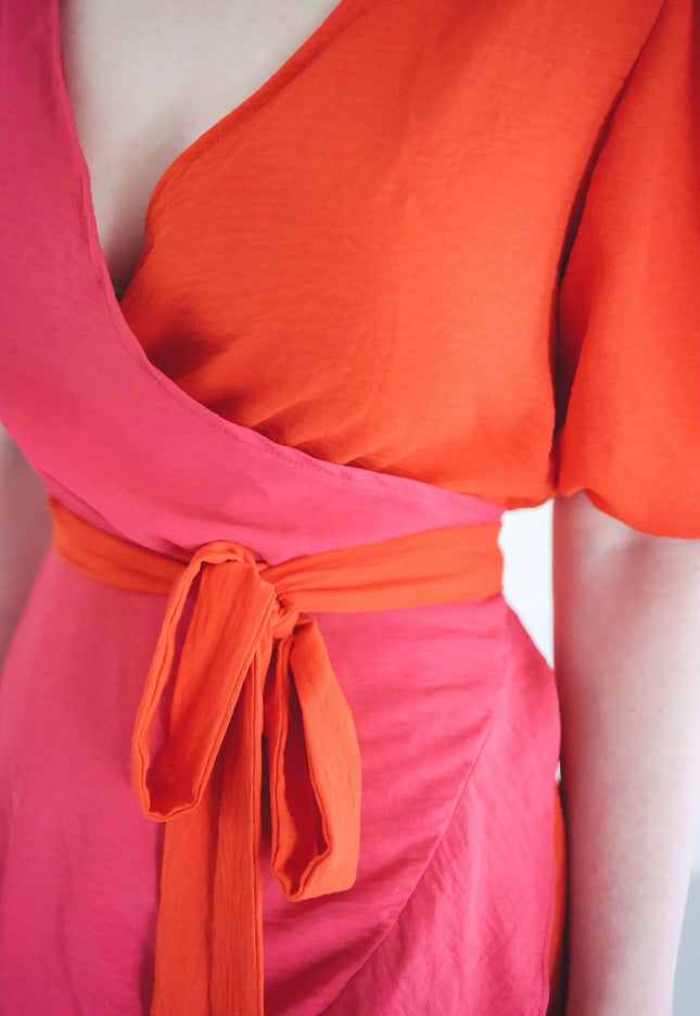 Anything But Basic Wrap Dress