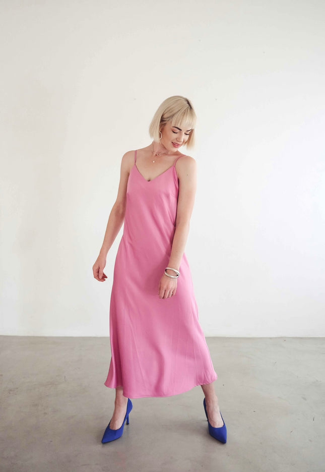 Celestial Slip Dress (Pink)