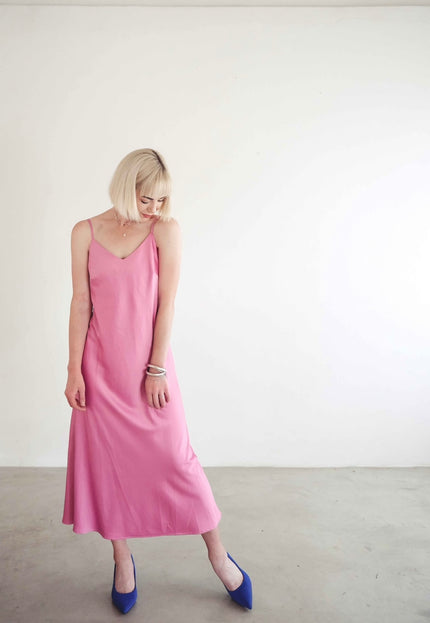 Celestial Slip Dress (Pink)