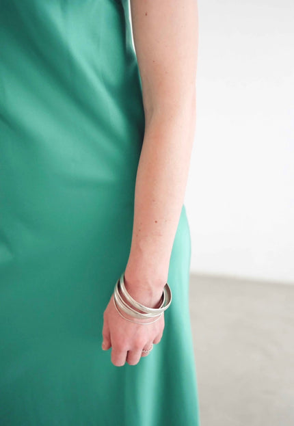 Celestial Slip Dress (Green)