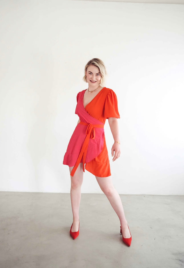 Anything But Basic Wrap Dress