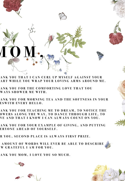 Mother's Day Blanket