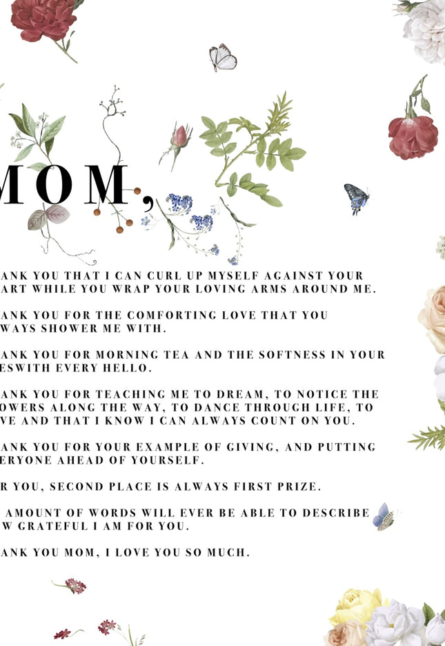 Mother's Day Blanket